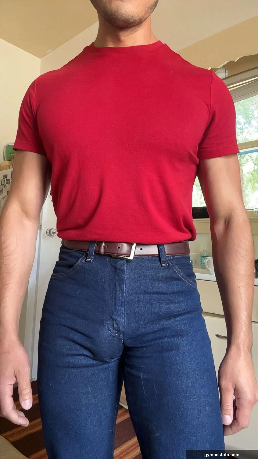37 Bi new blue jeans