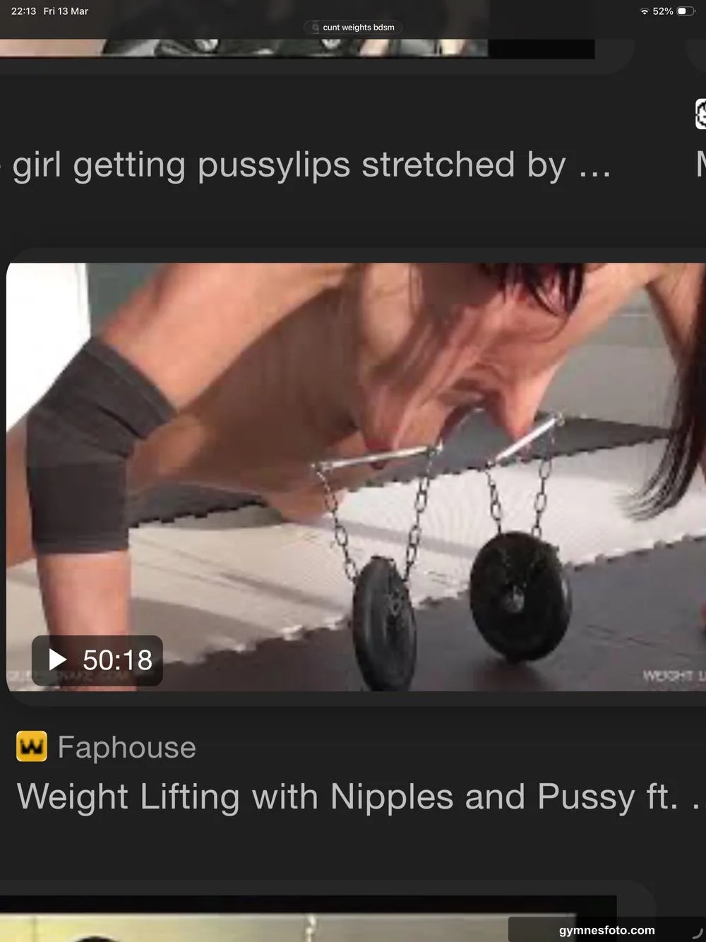 Curiosity hurts the pussy